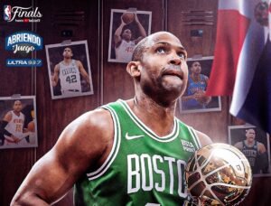 Al Horford Orgullo Dominicano Primer #dominicano en ir a dos finales y primero en ser campeón.