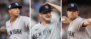 Gerrit Cole y Luis Gil