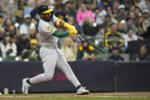 Athletics Brewers Baseball