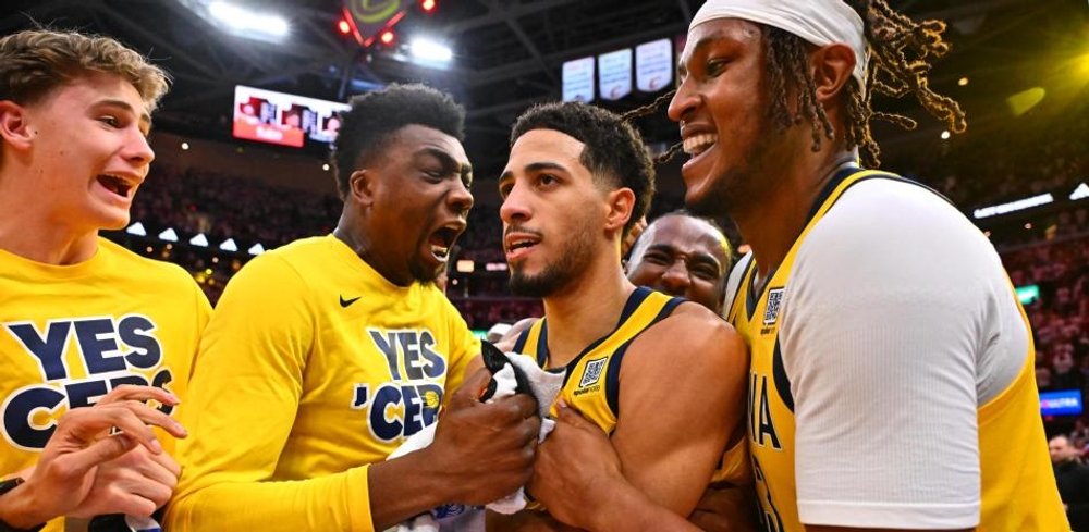 Tyrese Haliburton anota triple "clutch" e Indiana vuelve a sorprender a Cleveland