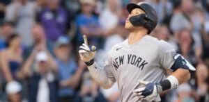 Aaron Judge dispara jonrón 17, pero los Yankees caen ante los Rockies