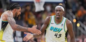 Pascal Siakam anota 21 puntos y los Pacers superan de manera amplia a los Cavaliers