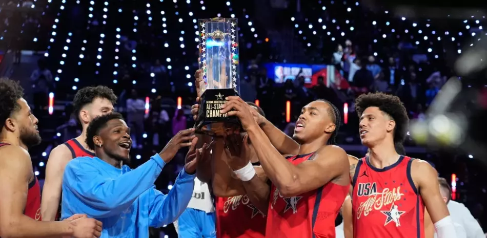 Estrellas superan a las Barras con Edwards como MVP en el All Star NBA
