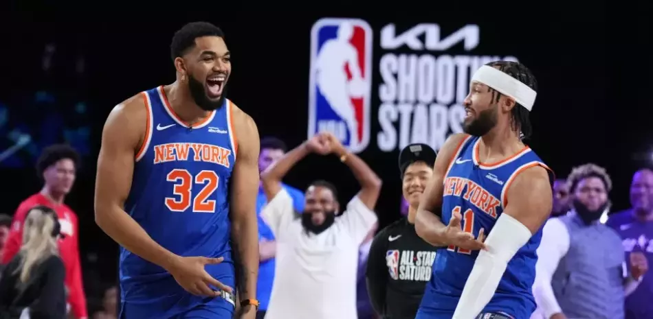 Los Knicks se coronan campeones en la competencia de lances del All Star con la participación destacada de Towns