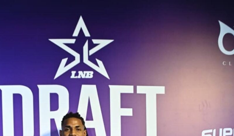 Jesse Zarzuela, primer "pick del Draft" 2026 de la LNB