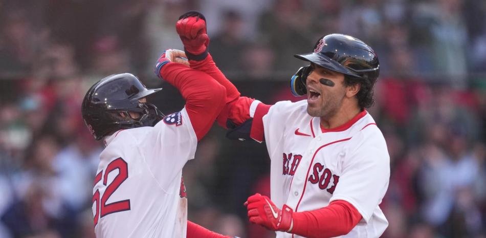 Mayer y Contreras conectan jonrones, los Medias Rojas rompen una racha de 5 derrotas