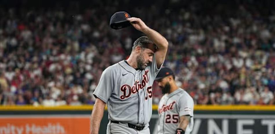 Justin Verlander ingresa a lista de lesionados por 15 días