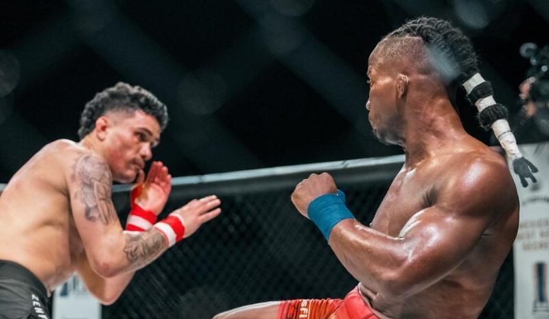 “La Mole” Santos y “La Máquina” Sojo ganan sus combates MMA