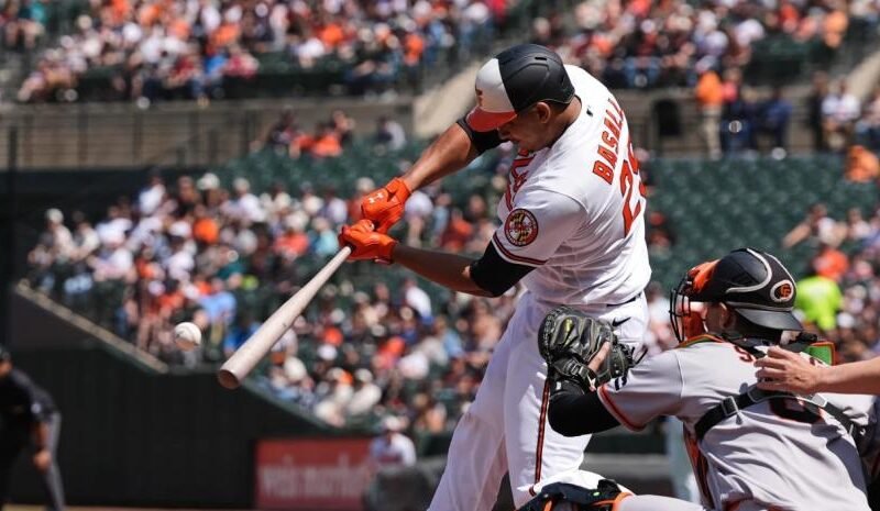 Samuel Basallo pega cuadrangular y los Orioles dominan a los Giants