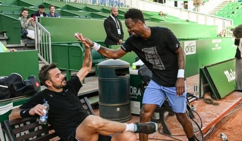 El último baile en Roland Garros para Stan Wawrinka y Gael Monfils