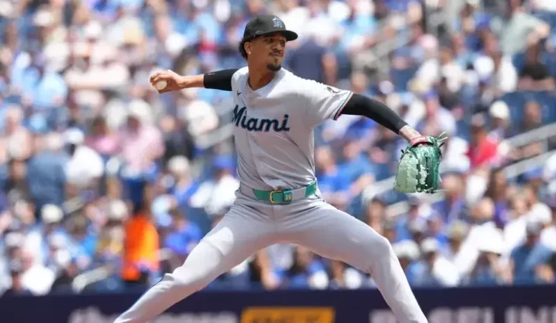 Los Marlins pierden al lanzador Eury Pérez, quien ingresa a la lista de lesionados