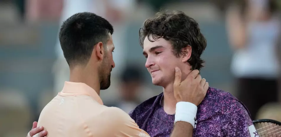 Joao Fonseca acaba en Roland Garros con el intento de Djokovic por su 25to. Slam