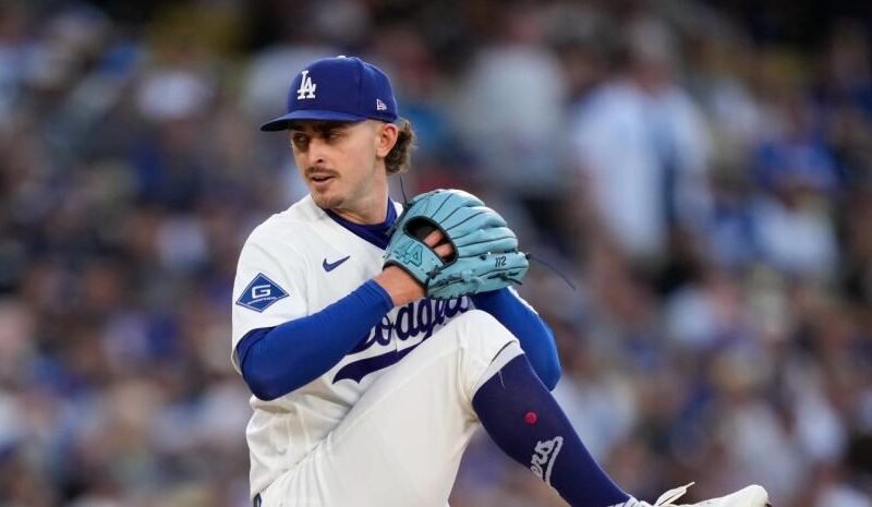 Wrobleski poncha nueve y los Dodgers vencen a los Filis