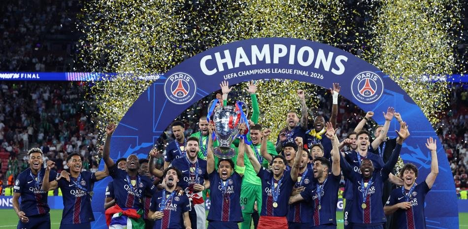 El PSG gana títulos consecutivos de la Liga de Campeones tras vencer al Arsena