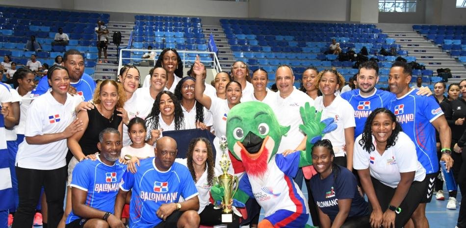 Dominicana, primer lugar Copa Caribe balonmano femenino
